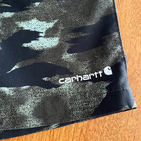 Carhartt Force camo shorts M 10-12 - Picture 2 of 6